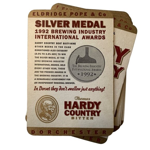 Thomas Hardy Country Bitter Bar Coasters Lot of 101 Unused - Picture 2 of 4